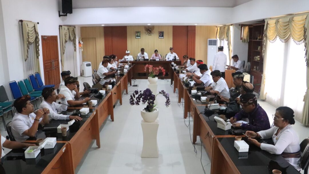 KUA-PPAS 2026 Disepakati, DPRD Dan Pemkab Jembrana Fokus Sinkronisasi Program Nasional