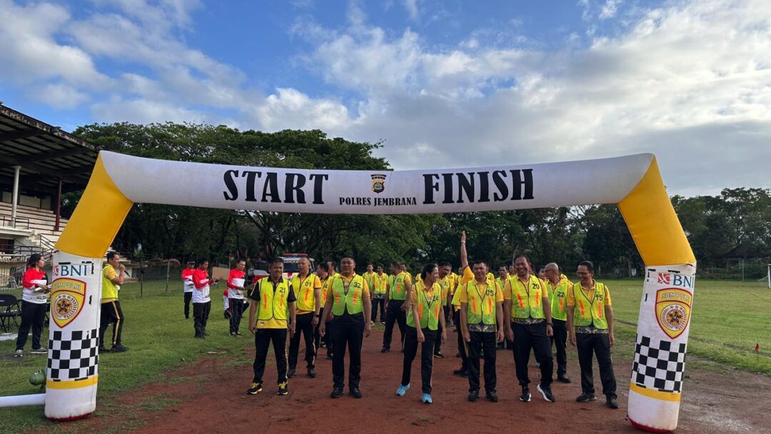 Polres Jembrana Gelar Tes Kesamaptaan Jasmani, Pastikan Kesiapan Fisik Personel Dalam Melaksanakan Tugas