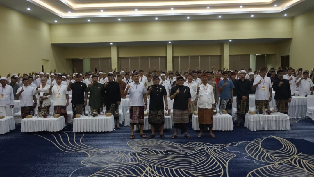 Loka Sabha Madya VIII MGPSSR Kabupaten Jembrana : Bupati Kembang Tekankan Kekompakan Dan Jaga Akar Budaya