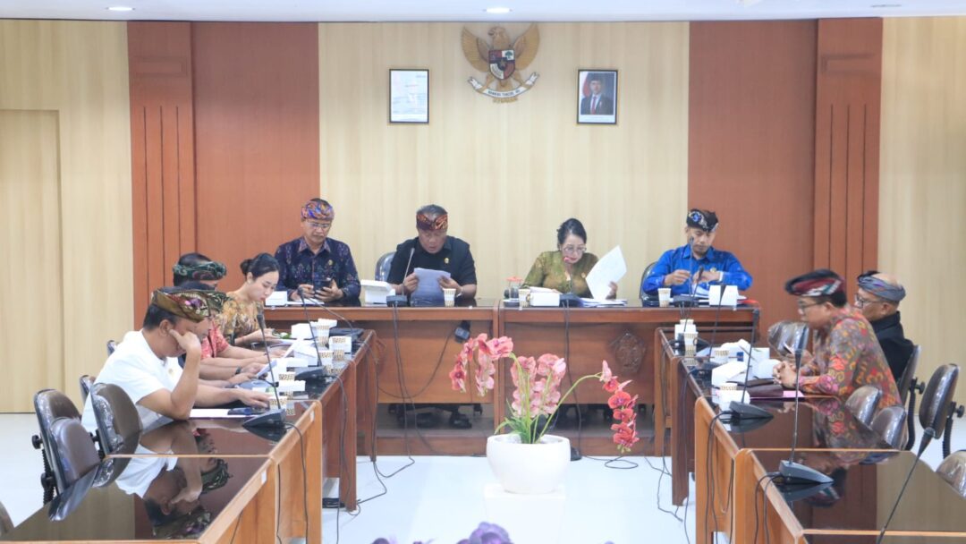 BANMUS DPRD JEMBRANA TUNTASKAN REKOMENDASI PEMBAHAS RANPERDA DAN SUSUN AGENDA KERJA JULI 2026