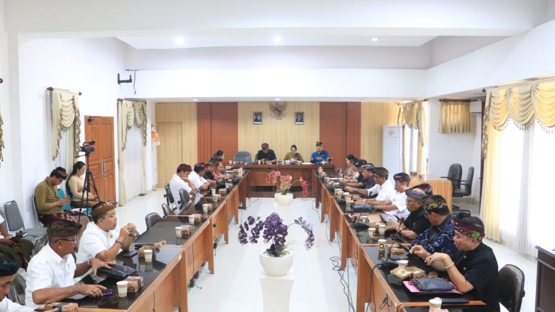 DPRD Jembrana Perkuat Produk Hukum Daerah, Bentuk AKD Pembahas Ranperda Dan Ranperbup